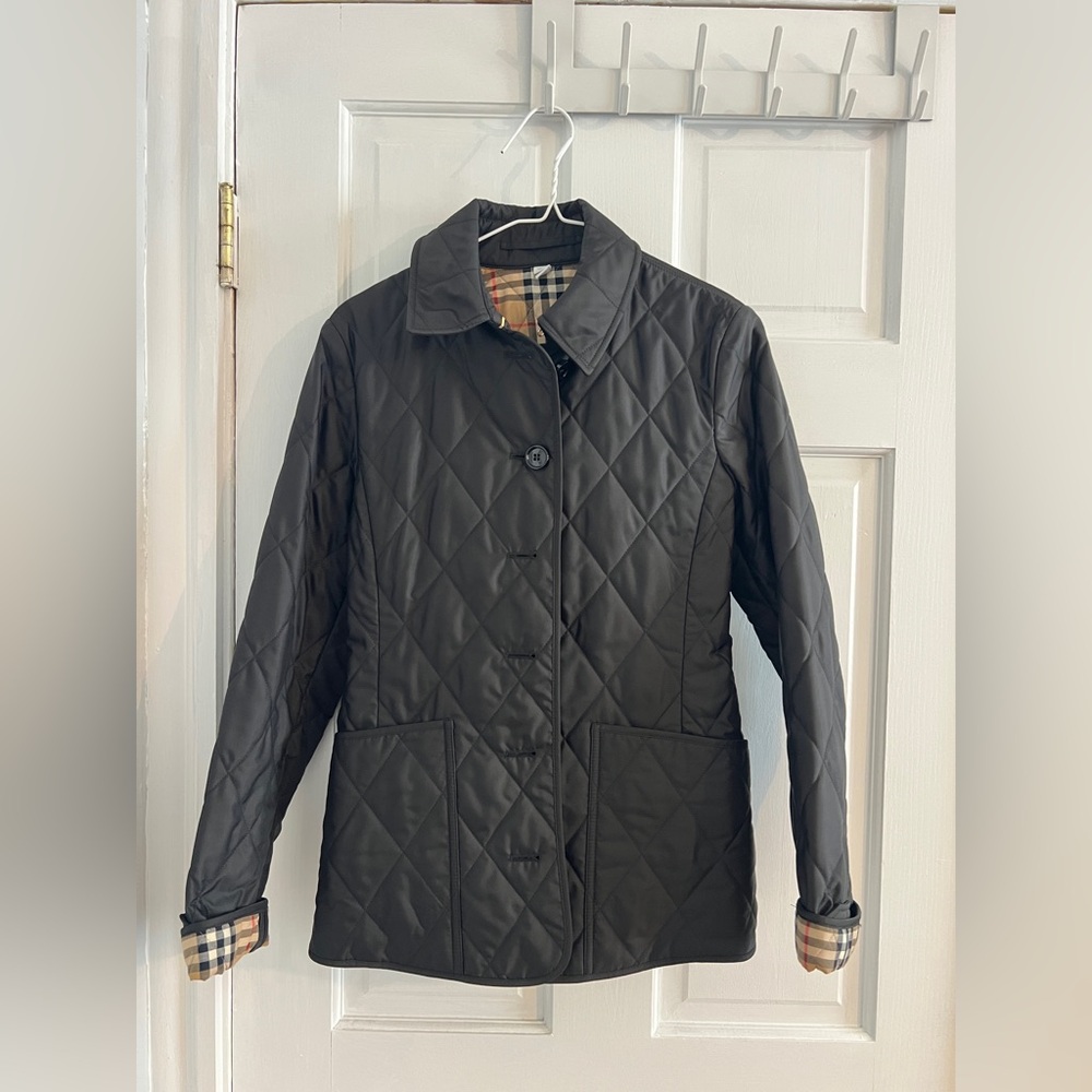 LIKE NEW BURBERRY FERNLEIGH THERMOREGULATED DIAMOND QUILTED JACKET
